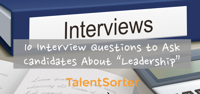 leadership interview questions